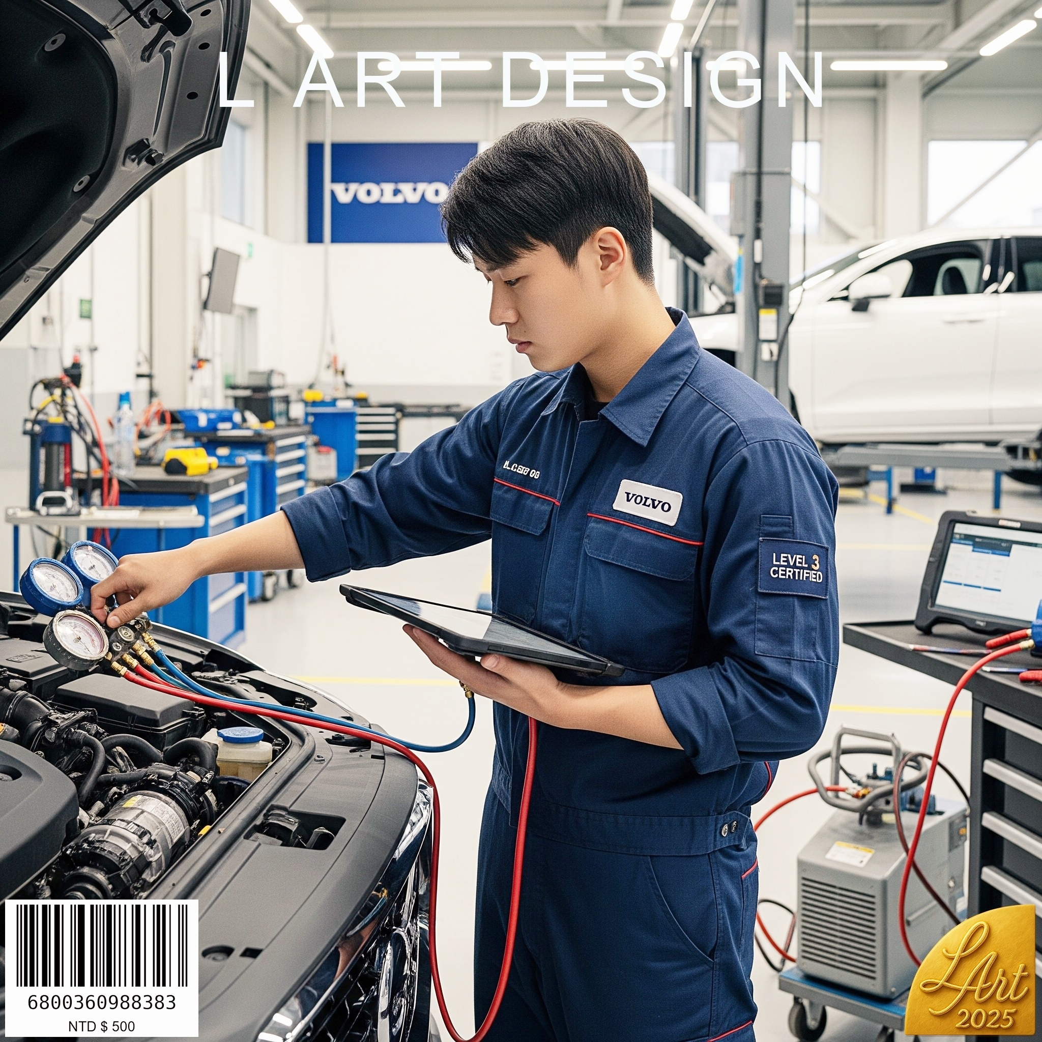 年僅21歲的Volvo高階原廠技師W:用熱力學與邏輯,革新汽車冷氣維修的未來 年僅21歲的Volvo高階原廠技師W:用熱力學與邏輯,革新汽車冷氣維修的未來
